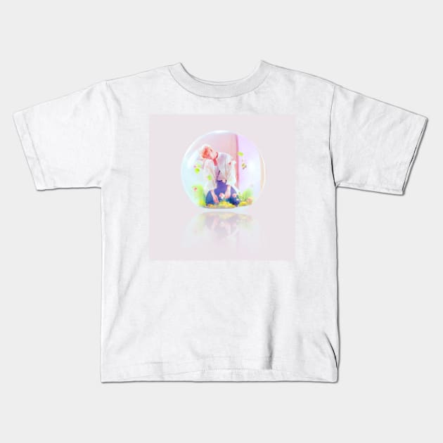 RM - LOVE YOURSELF 結 ANSWER Kids T-Shirt by clairelions